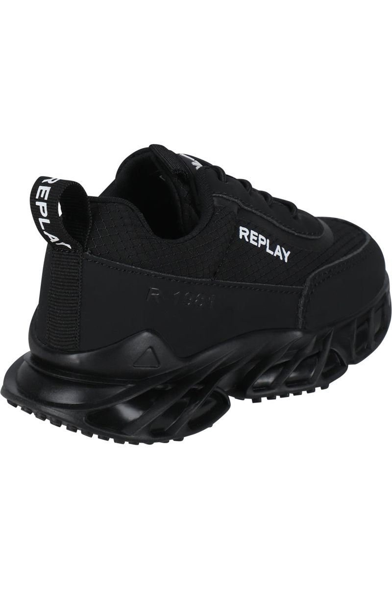 נעלי REPLAY לוגו מותג בצד לילדים Black / 21