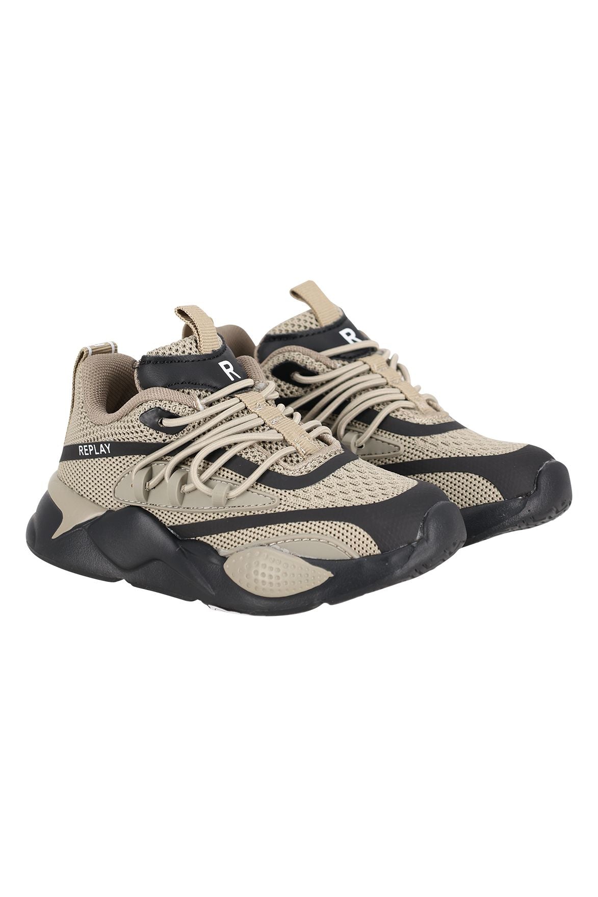 נעלי REPLAY סולייה גבוהה לילדים BEIGE / 21