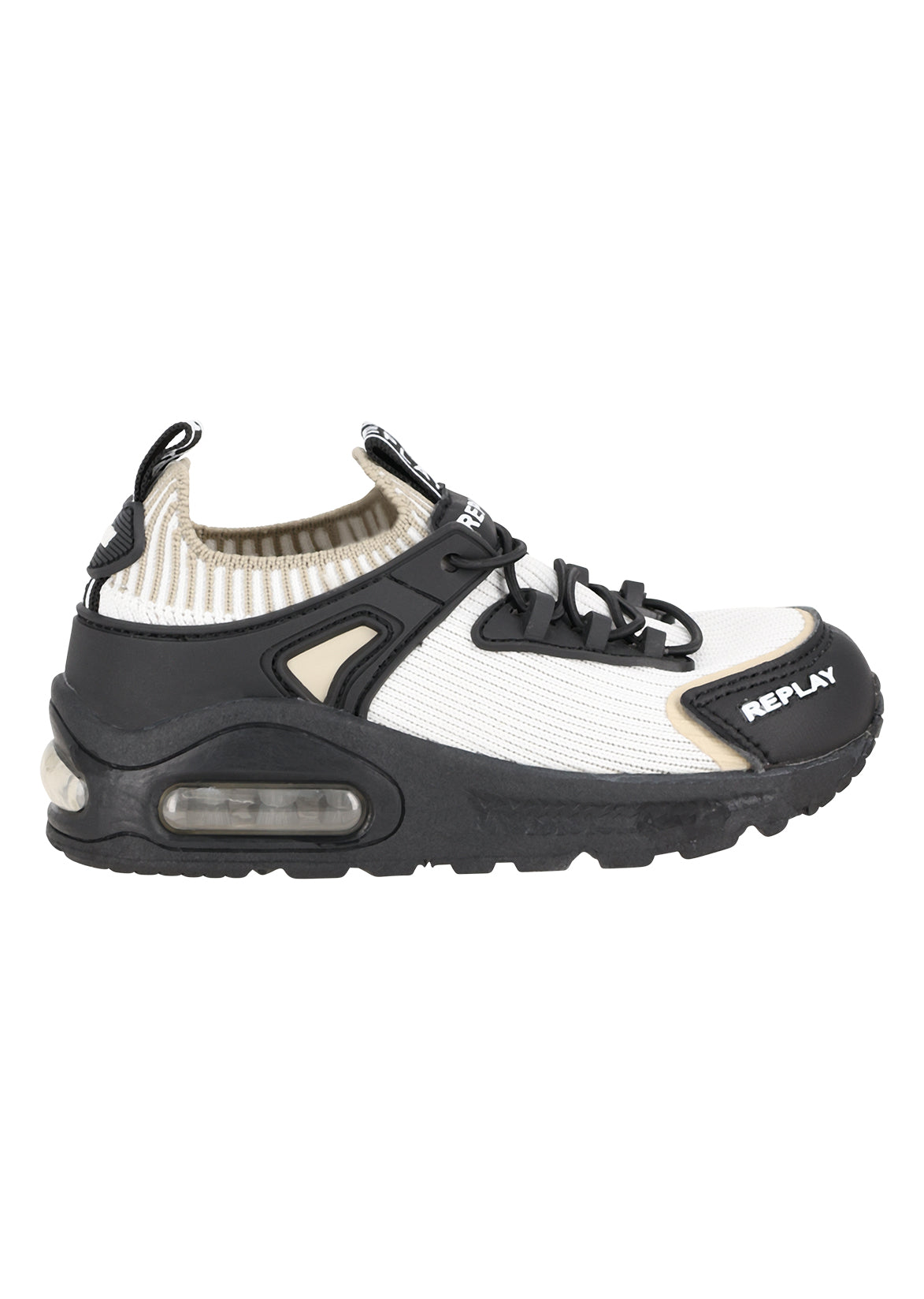 נעלי REPLAY פסים שחורים לילדים