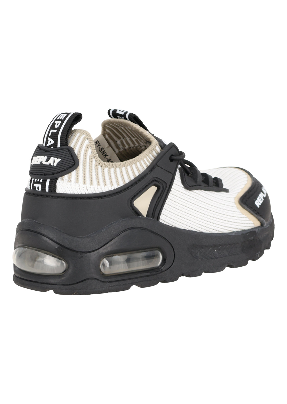 נעלי REPLAY פסים שחורים לילדים
