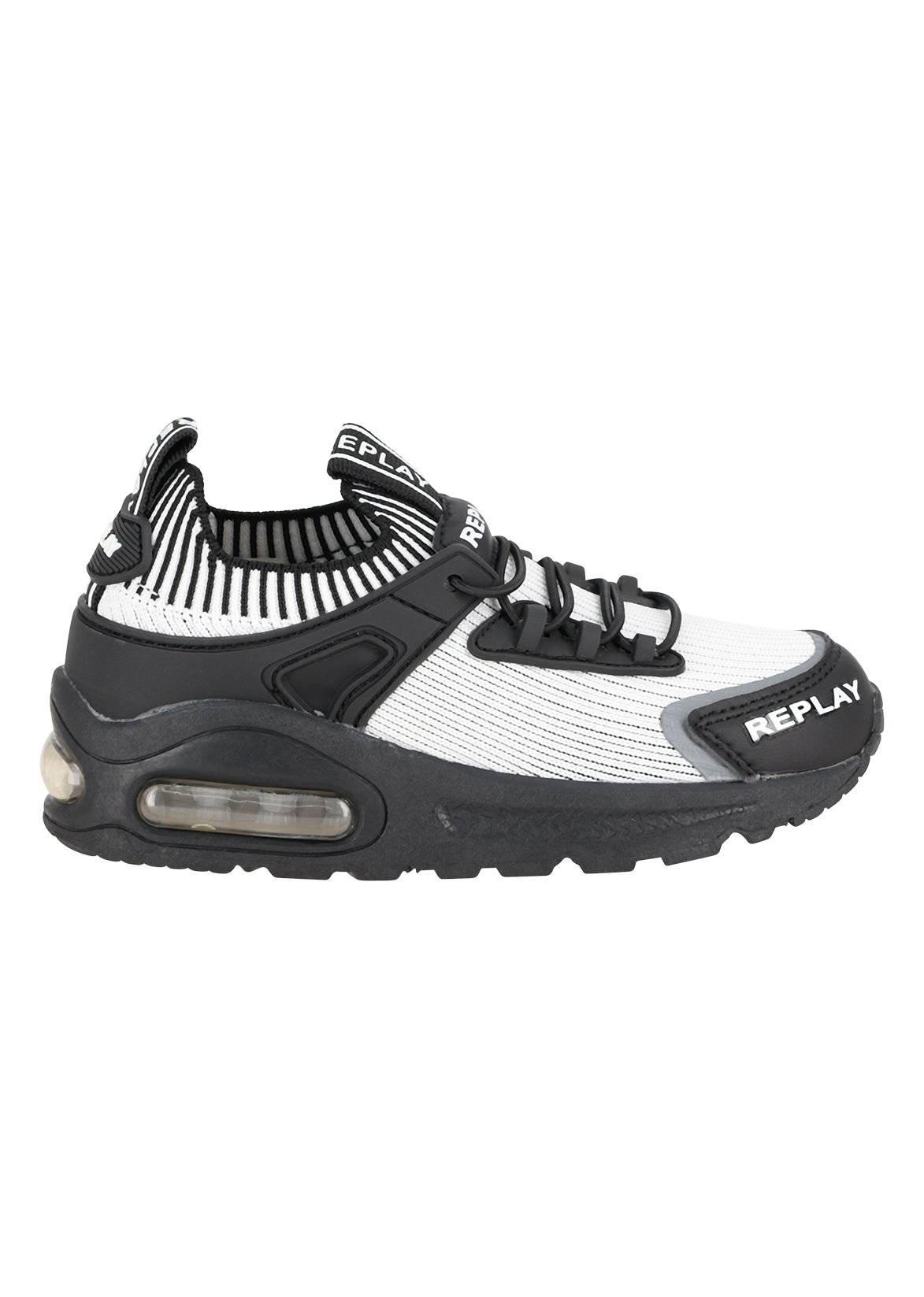 נעלי REPLAY פסים שחורים לילדים