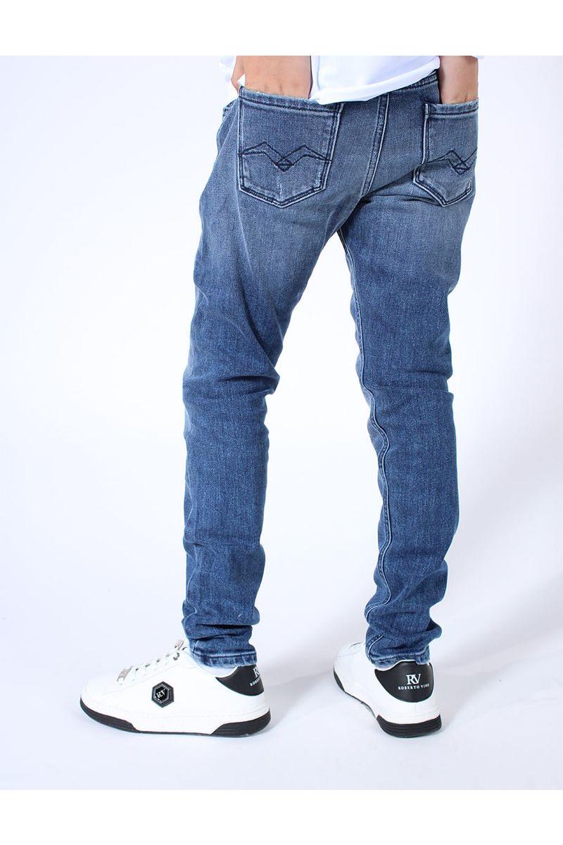 מכנסי ג'ינס קרעים REPLAY לילדים