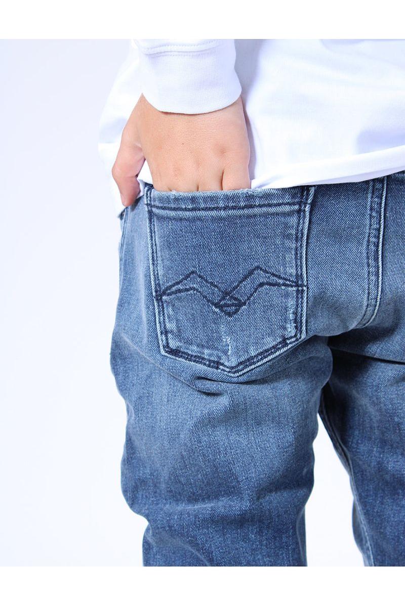 מכנסי ג'ינס קרעים REPLAY לילדים