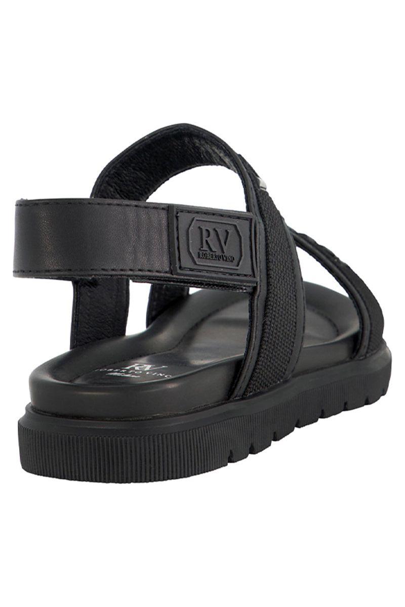 סנדלי ROBERTO VINO צבע שחור לילדים