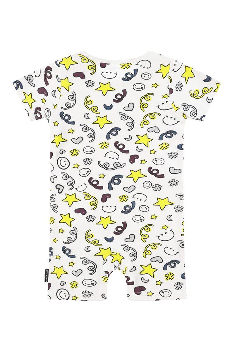 אוברול קצר STEVE MADDEN מקושט לתינוקות