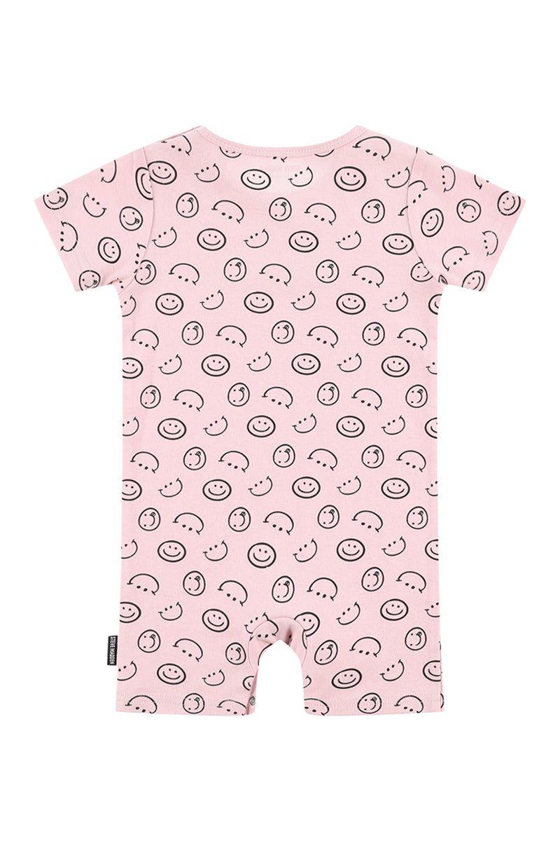 אוברול קצר STEVE MADDEN לוגו מרכזי לתינוקות