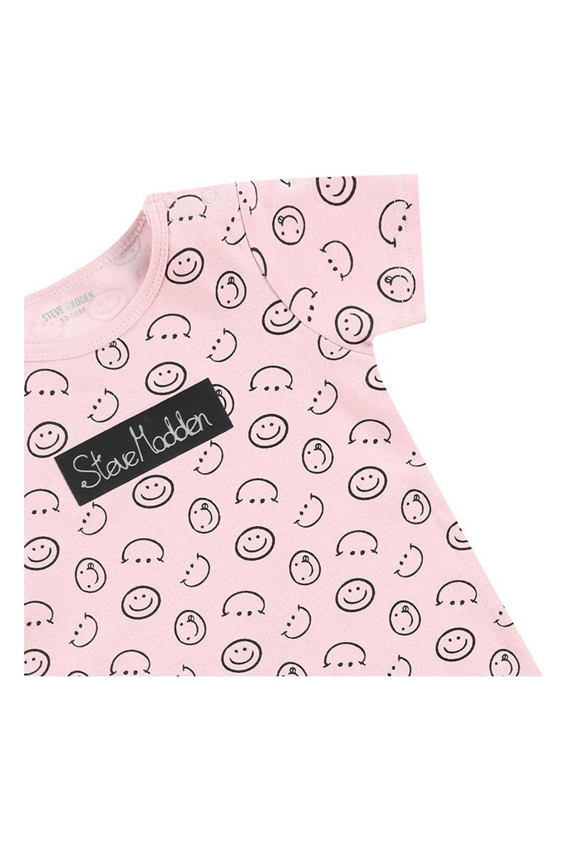 אוברול קצר STEVE MADDEN לוגו מרכזי לתינוקות