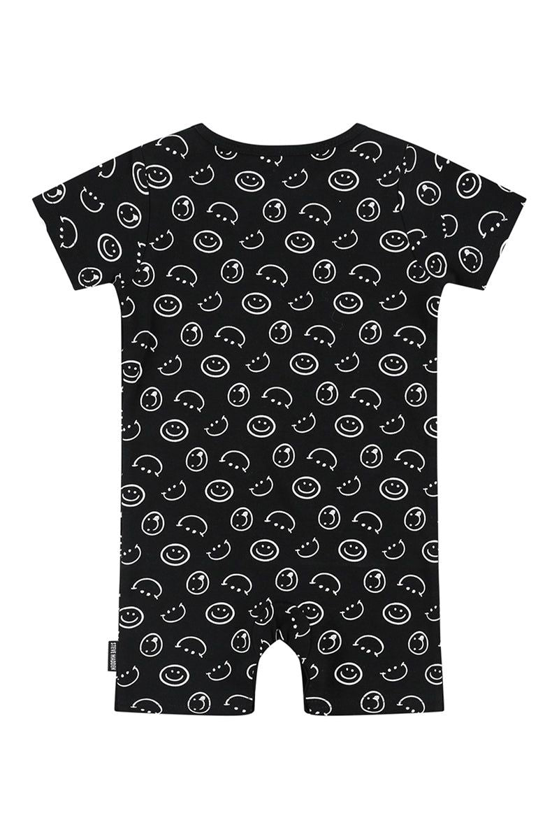 אוברול קצר STEVE MADDEN לוגו מרכזי לתינוקות