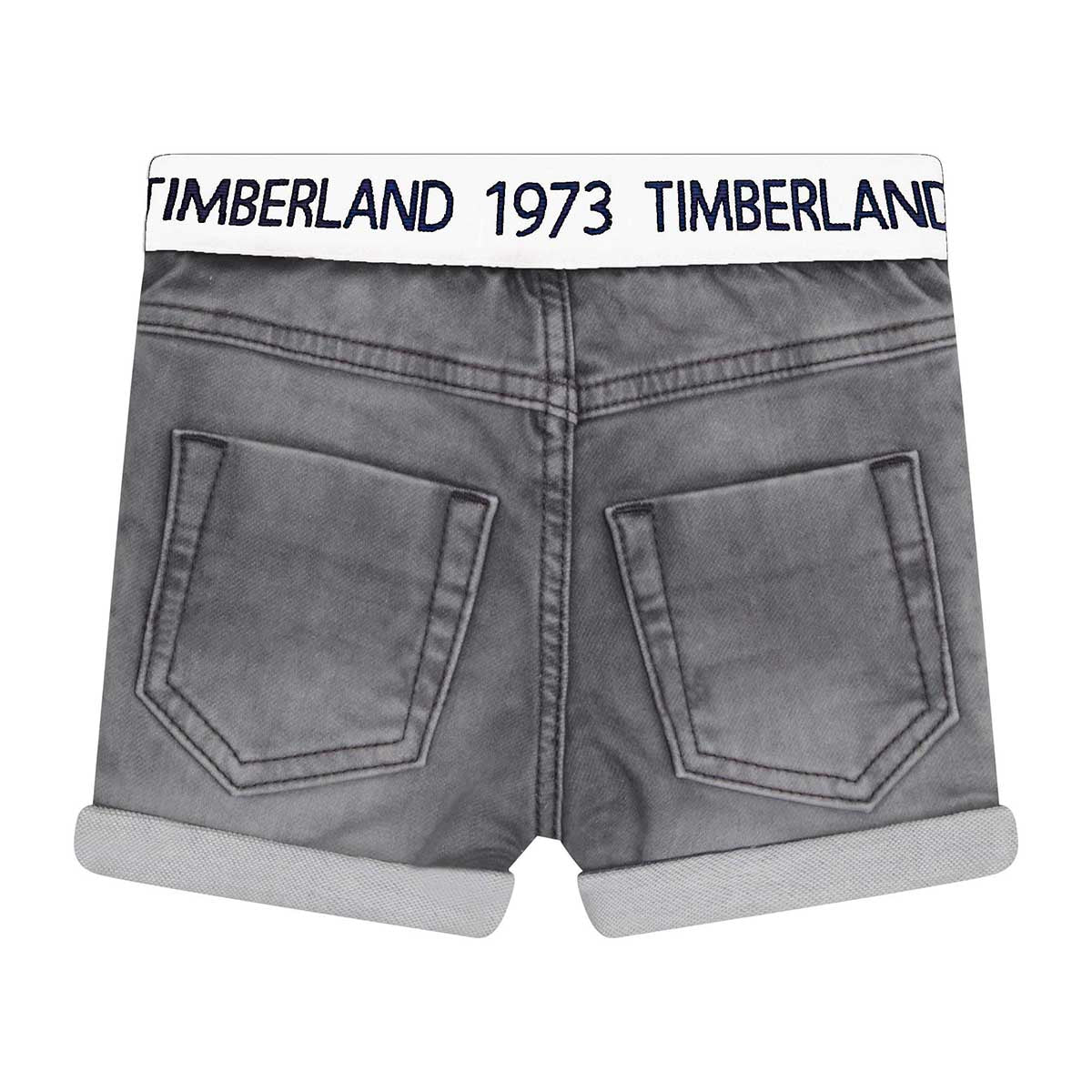 מכנסי ג'ינס TIMBERLAND קצרים קיפול במכפלת לתינוקות