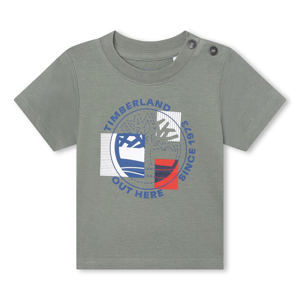 חולצת טי שרט TIMBERLAND לוגו עגול לתינוקות