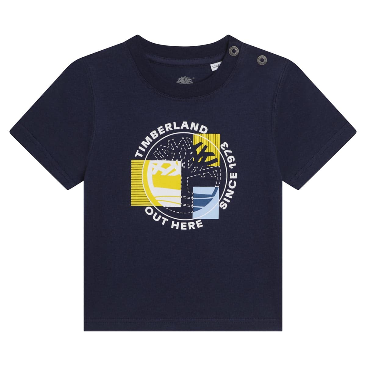 חולצת טי שרט TIMBERLAND לוגו עגול לתינוקות