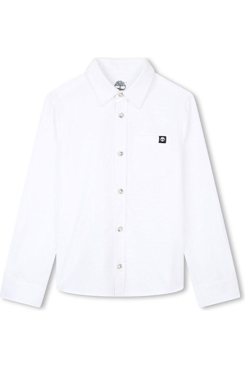 חולצה מכופתרת TIMBERLAND כיס בצד לילדים