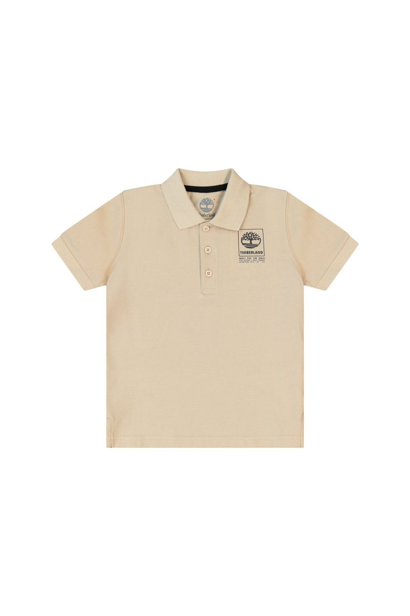 חולצת צווארון TIMBERLAND לילדים brown / 8Y