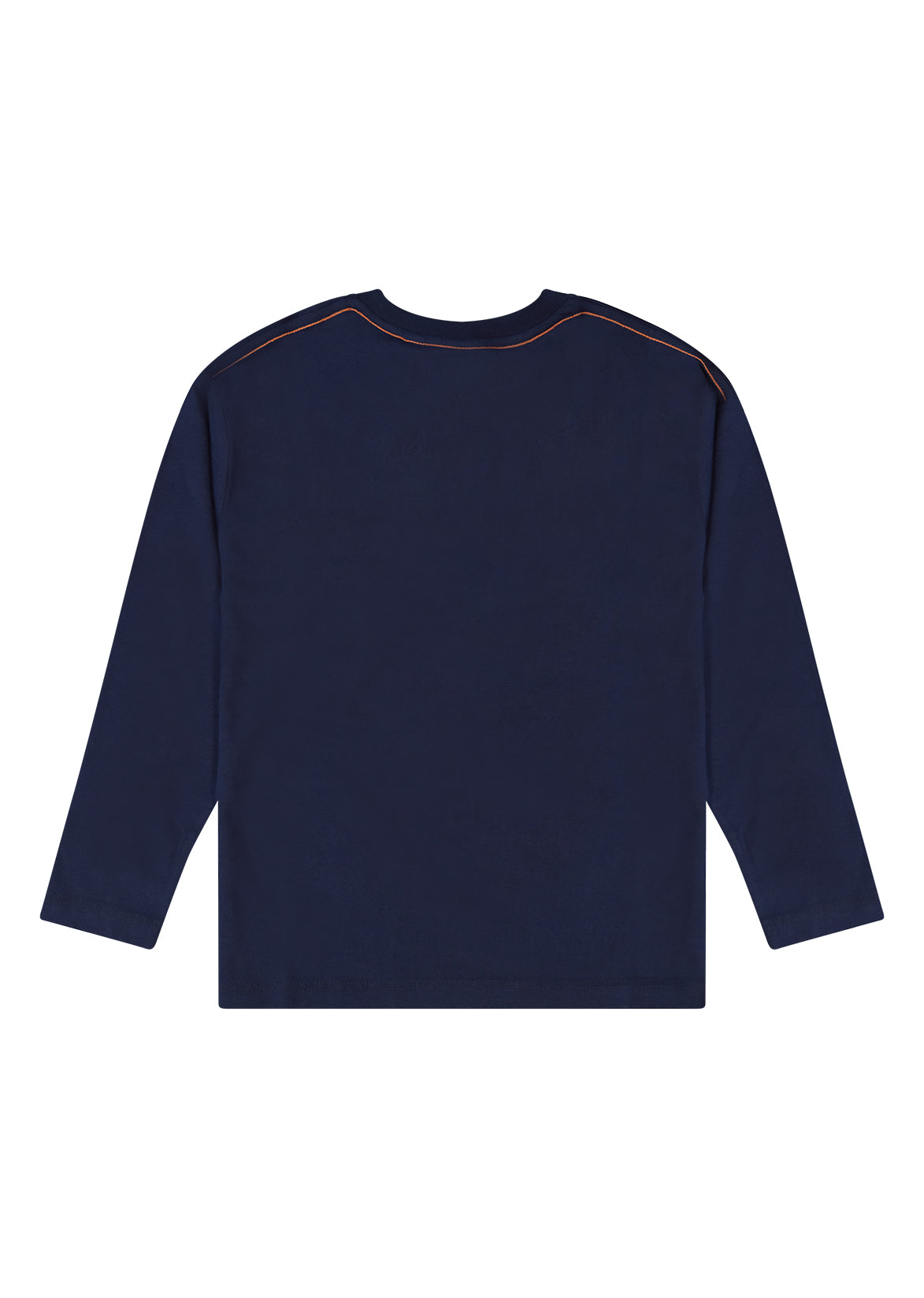 חולצת טישרט TIMBERLAND שרוול ארוך לוגו בצד לילדים BLUE / 4Y