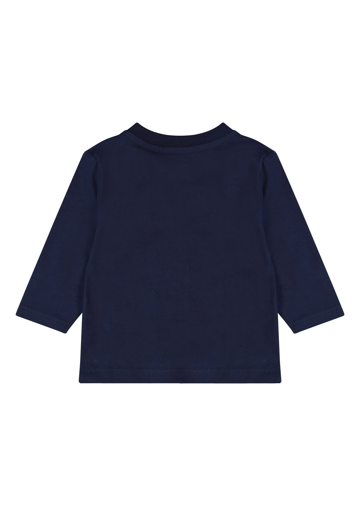 חולצת טישרט TIMBERLAND לוגו גדול באמצע לתינוקות BLUE / 06M