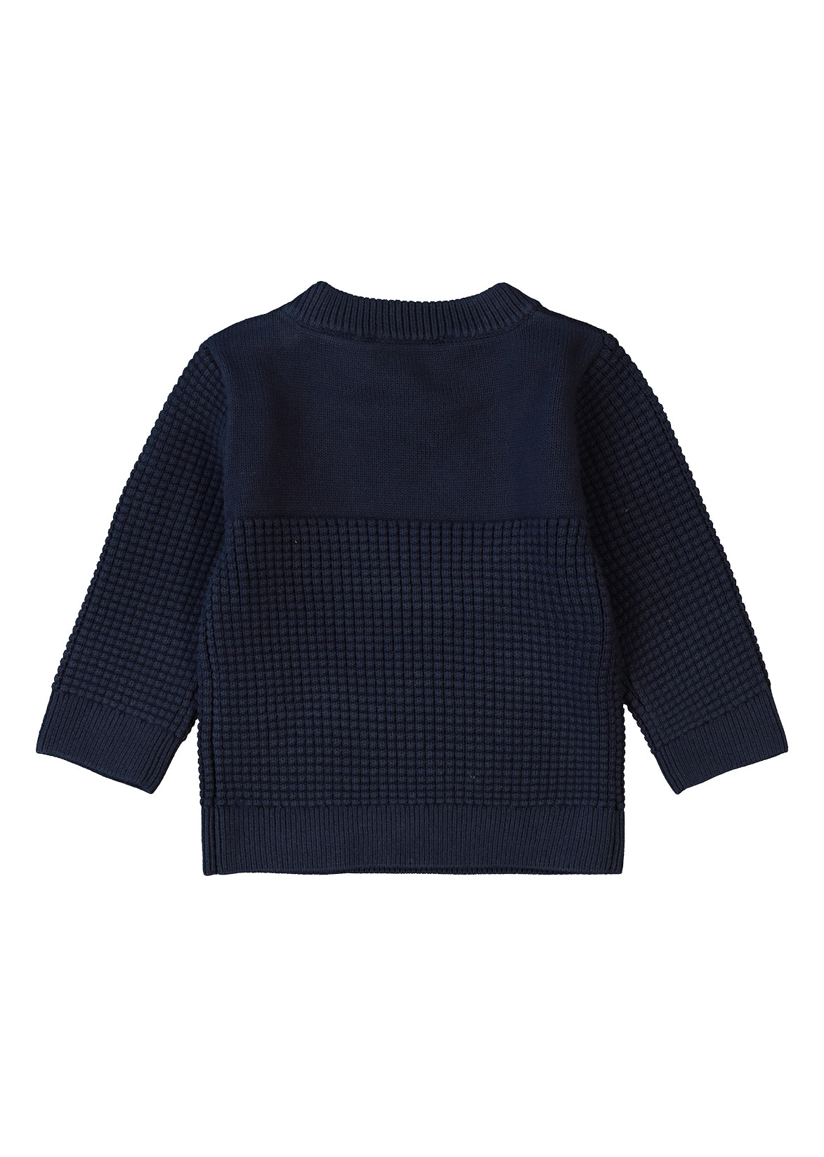 סוודר TIMBERLAND ריבועים לתינוקות BLUE / 06M