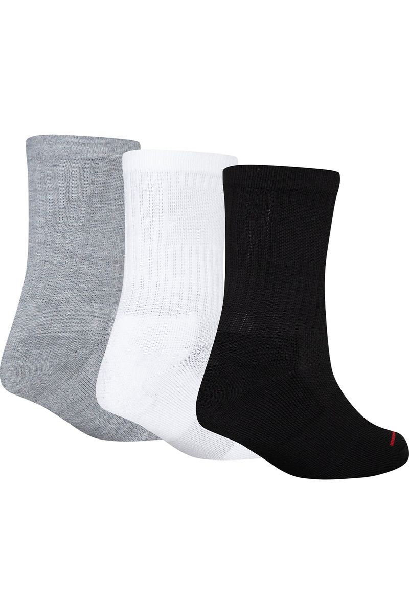 שלישיית גרביים JORDAN גבוהות לוגו מותג לילדים