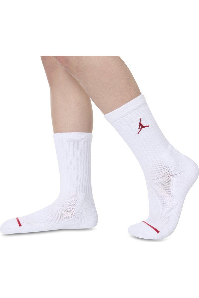 שלישיית גרביים JORDAN גבוהות לוגו מותג לילדים