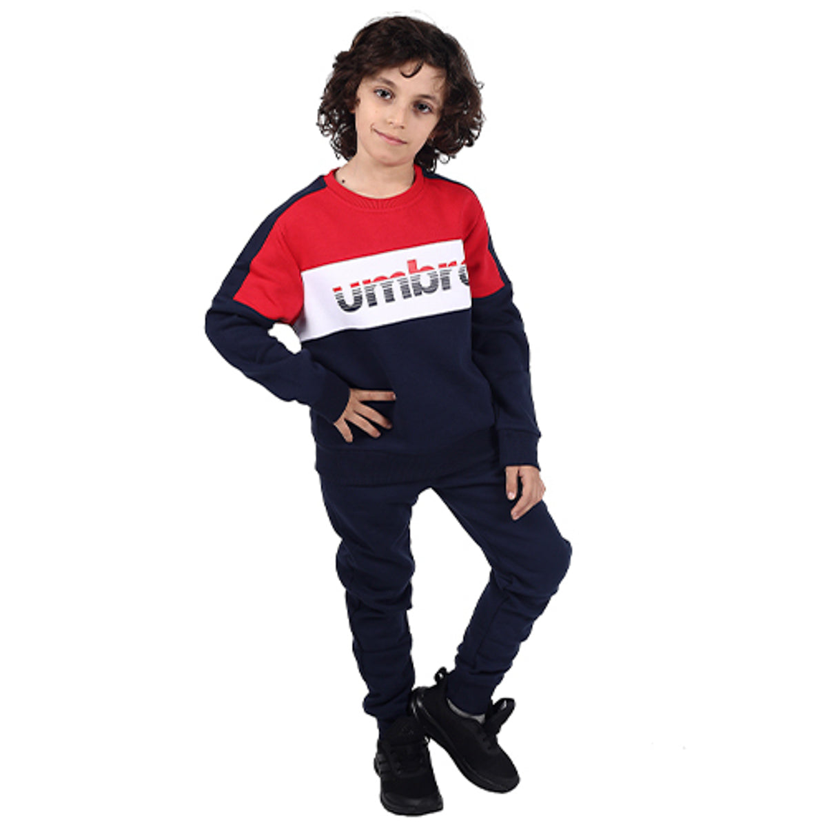 חליפת UMBRO פוטר לוגו באמצע לילדים
