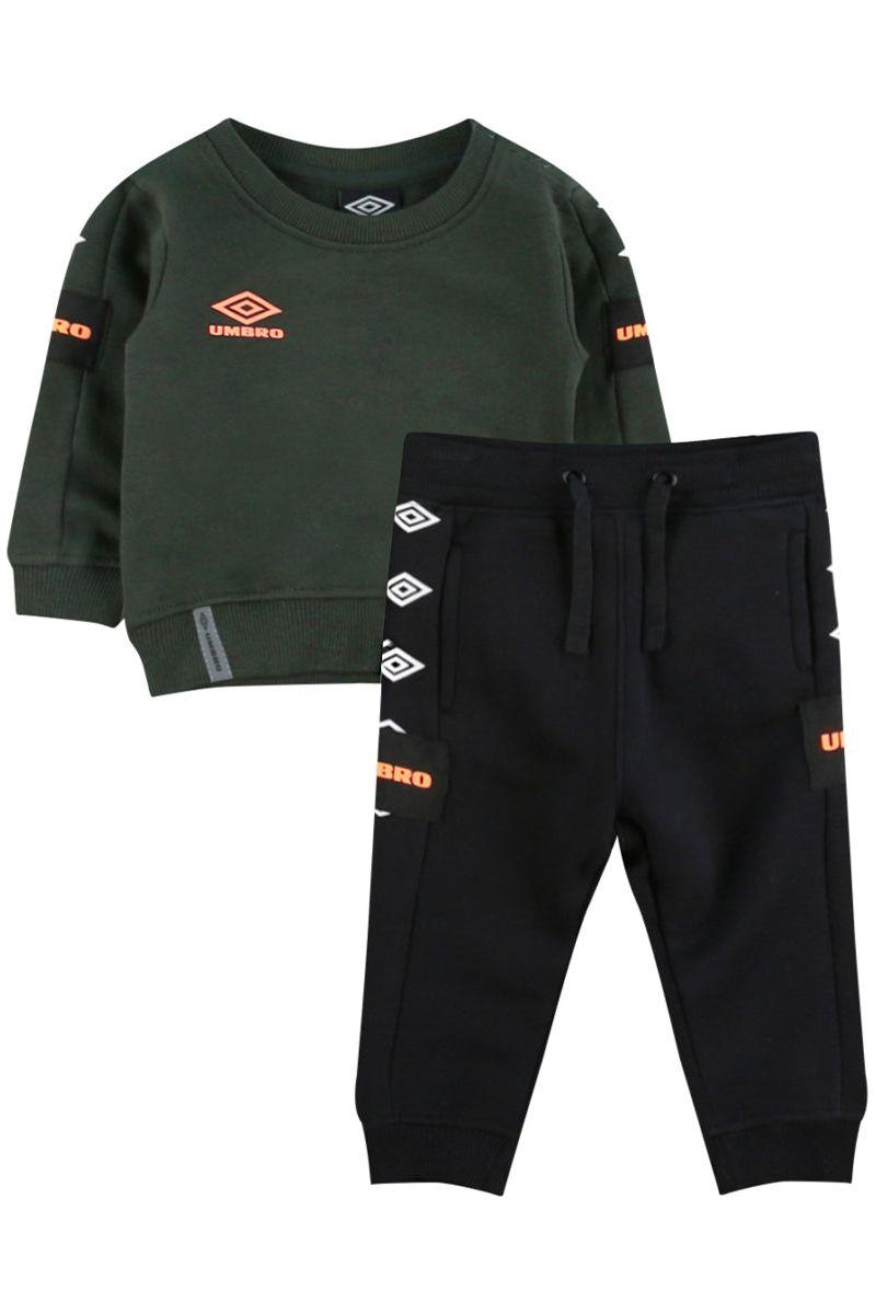 חליפת טרנינג UMBRO לוגו מותג בצד לתינוקות