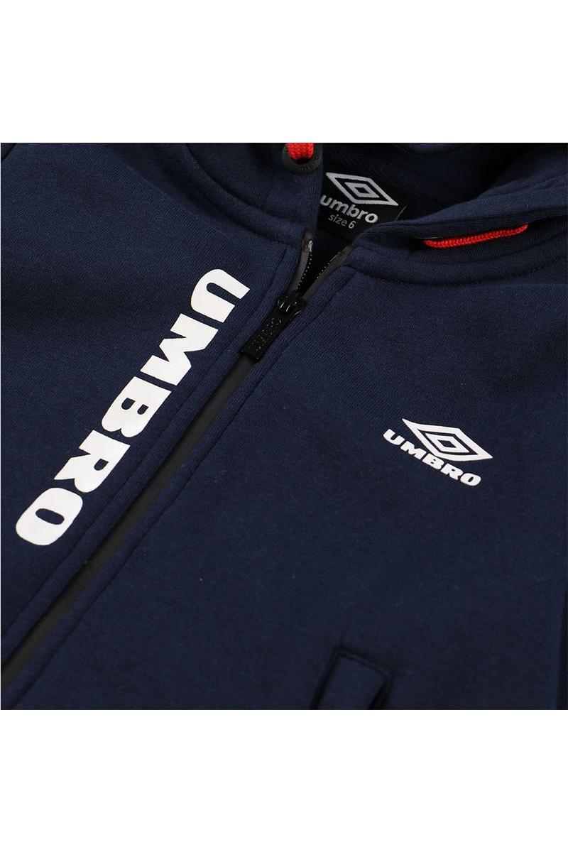 חליפת פוטר קפוצון UMBRO CVC ZIPPED לילדים