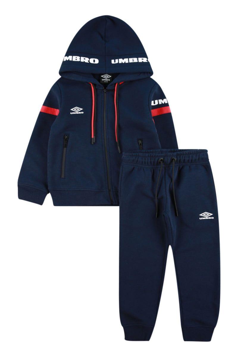 חליפת פוטר קפוצון UMBRO CVC ZIPPED לילדים