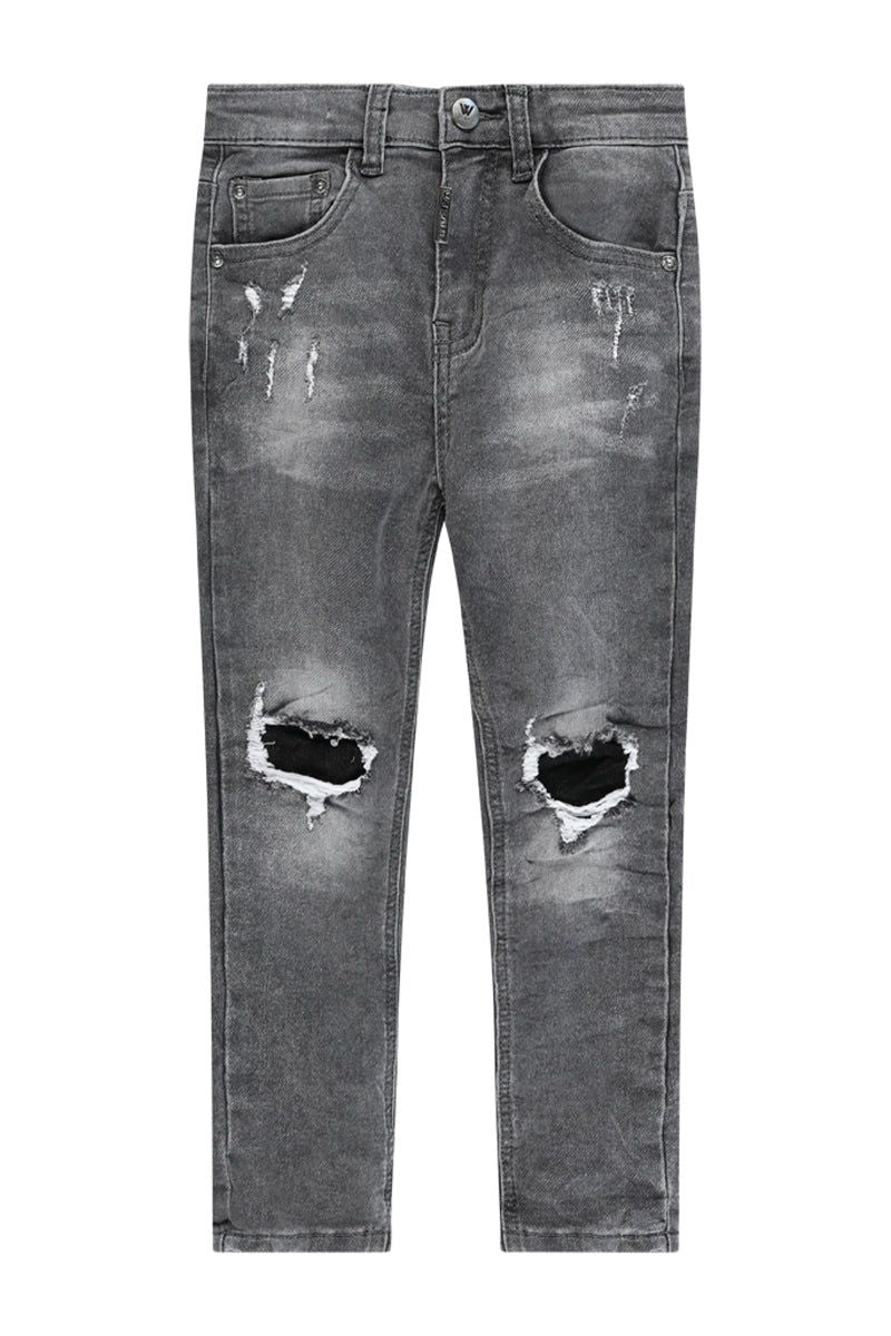 מכנסי ג'ינס קרעים W JEANS לילדים