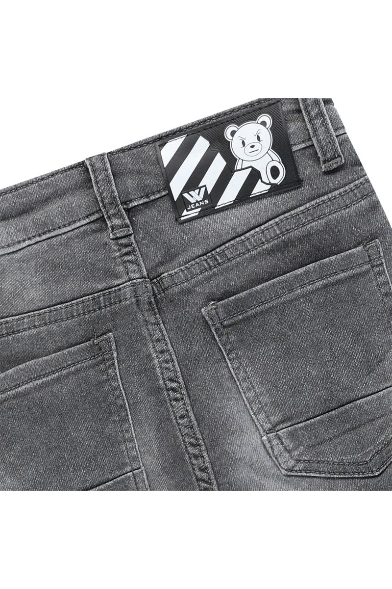 מכנסי ג'ינס קרעים W JEANS לילדים