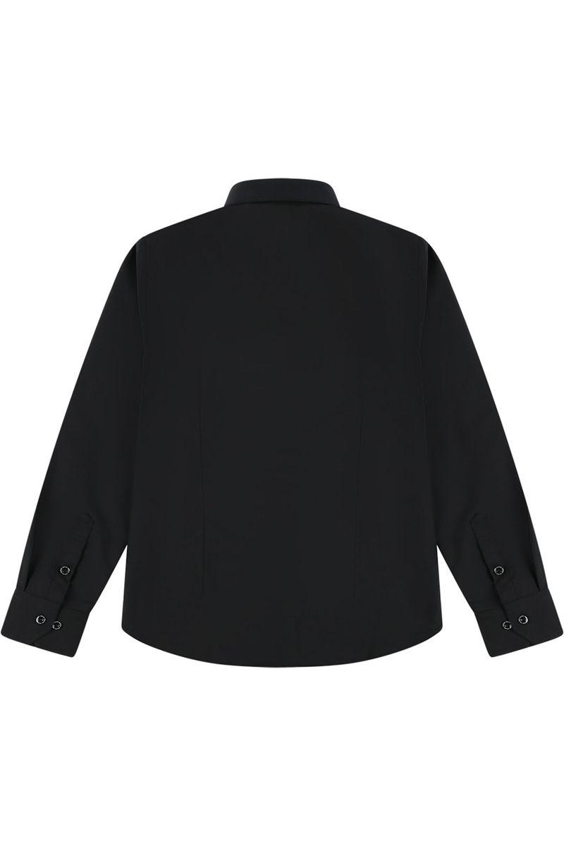 חולצה מכופתרת W JEANS ארוכה דובי בצד לילדים