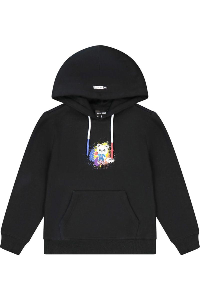 קפוצ'ון W JEANS זריקות צבע לילדים