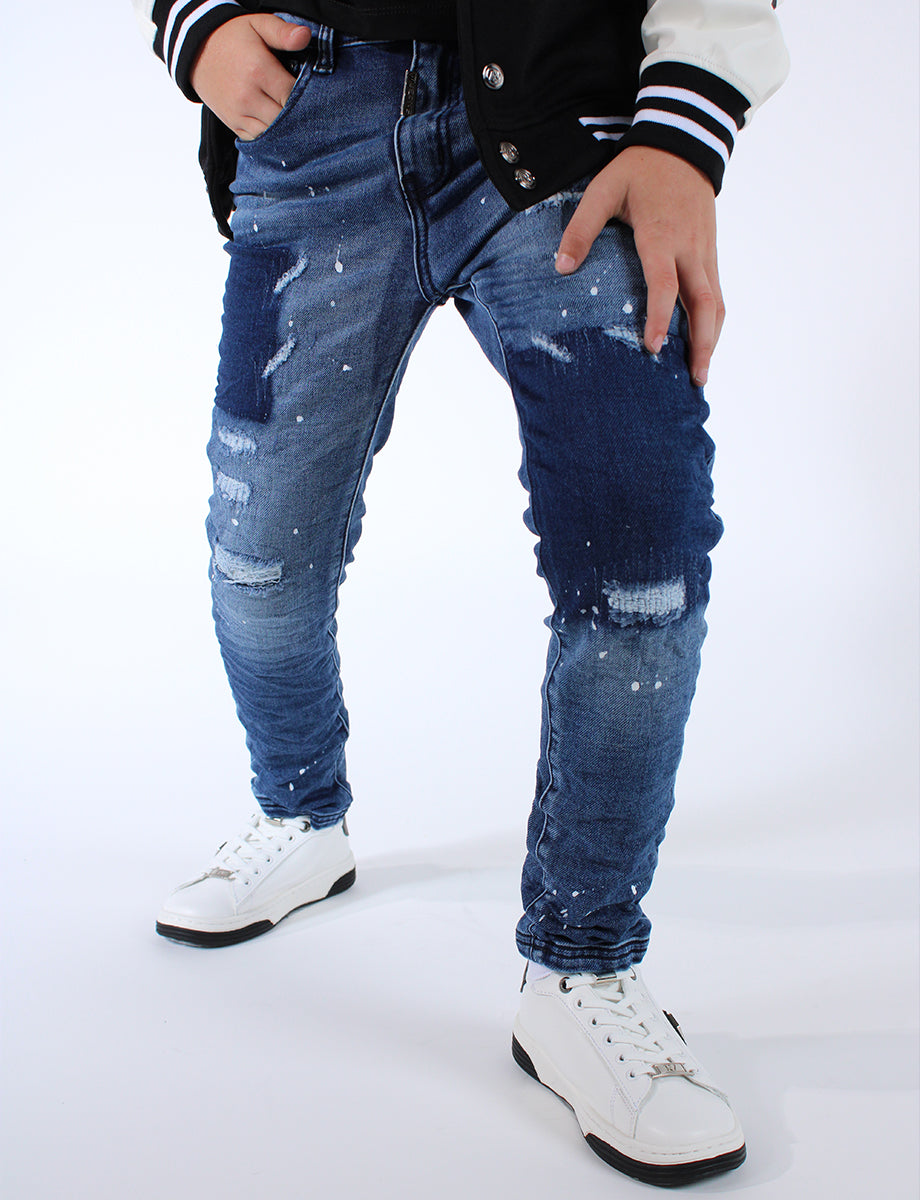 מכנסי ג'ינס W JEANS מעוצבים לילדים