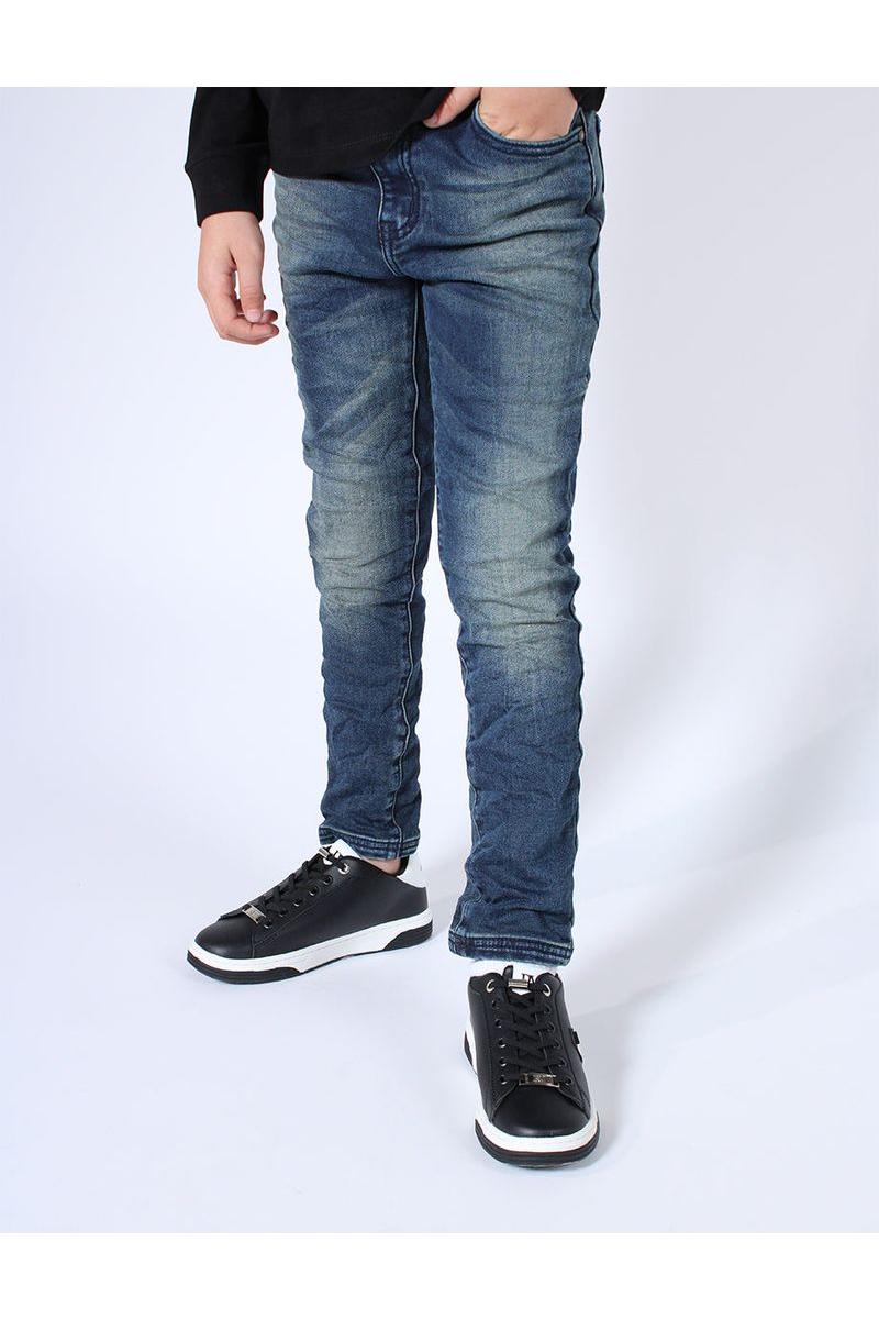 מכנסי ג'ינס W JEANS משופשפים לילדים