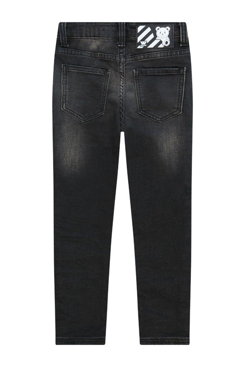 מכנסי ג'ינס W JEANS משופשפים לילדים