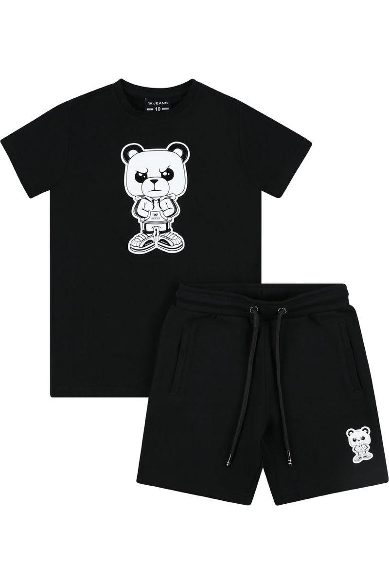 חליפת טריקו W JEANS דובי בחליפה לילדים