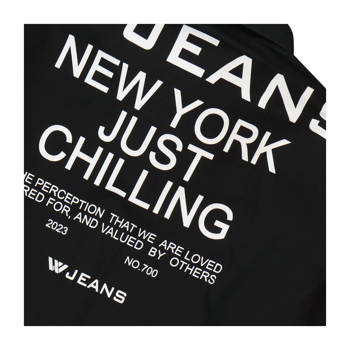 חולצה מכופתרת W JEANS NEW YORK JUST CHILLING לילדים