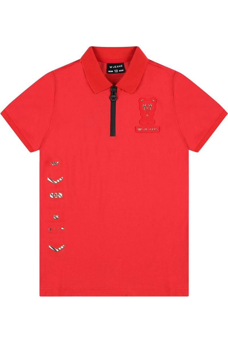 חולצת צווארון W JEANS דובי מוזהב לילדים