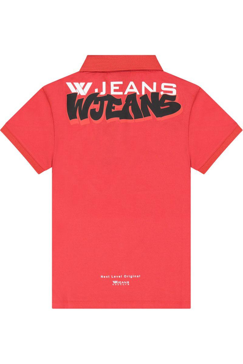 חולצת צווארון W JEANS אייקון דובי לילדים