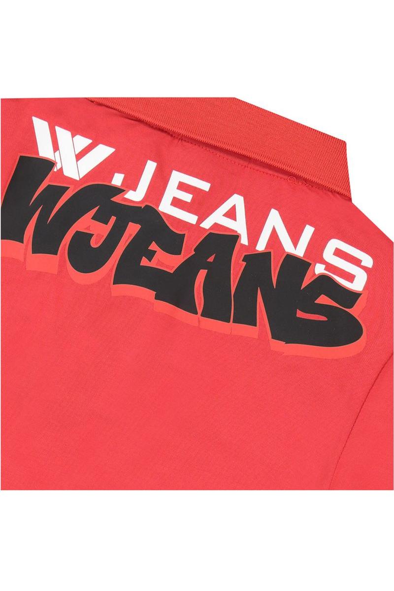 חולצת צווארון W JEANS אייקון דובי לילדים