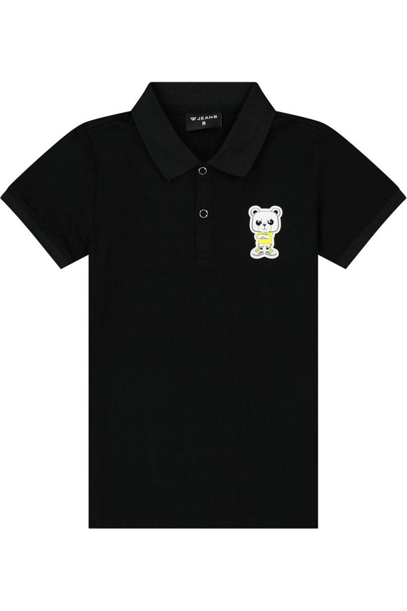 חולצת צווארון W JEANS אייקון דובי לילדים