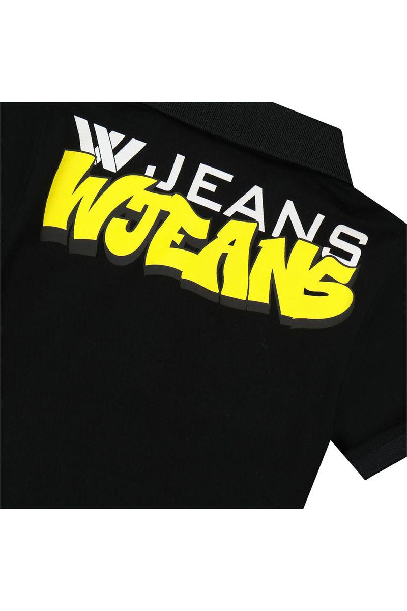 חולצת צווארון W JEANS אייקון דובי לילדים