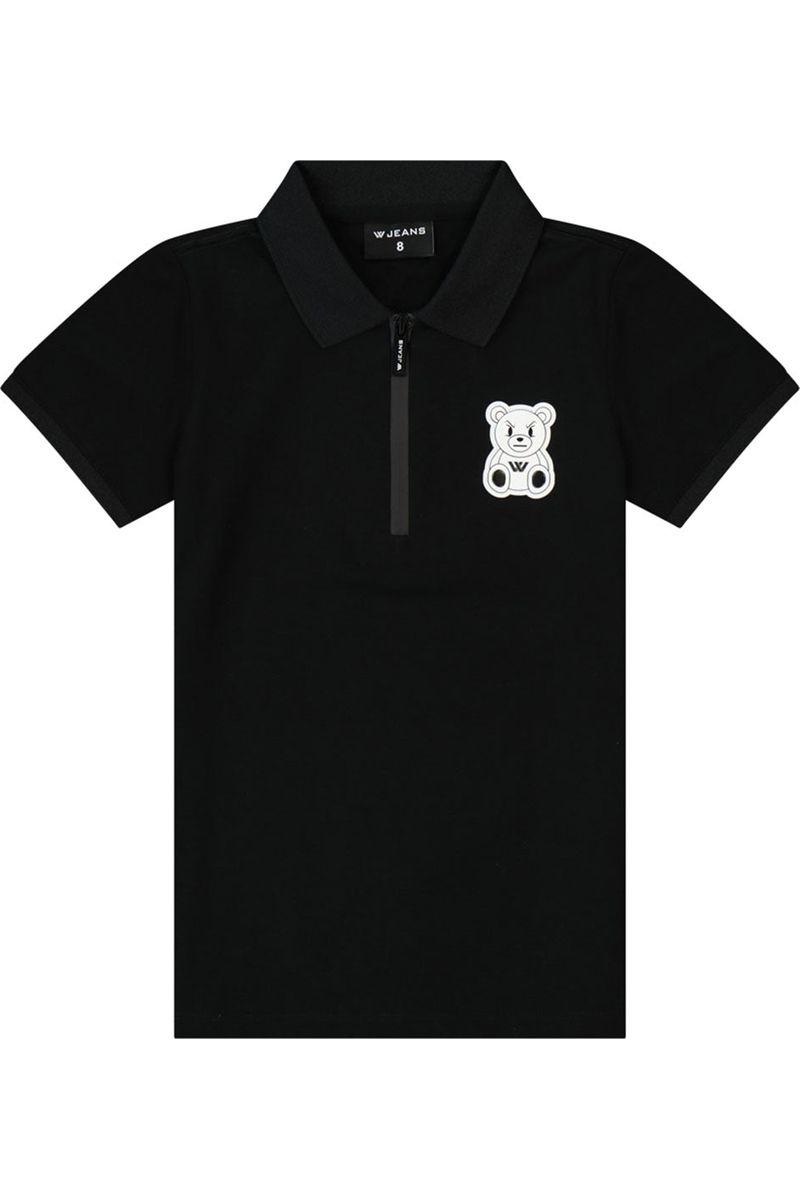 חולצת צווארון W JEANS דובי יושב לילדים