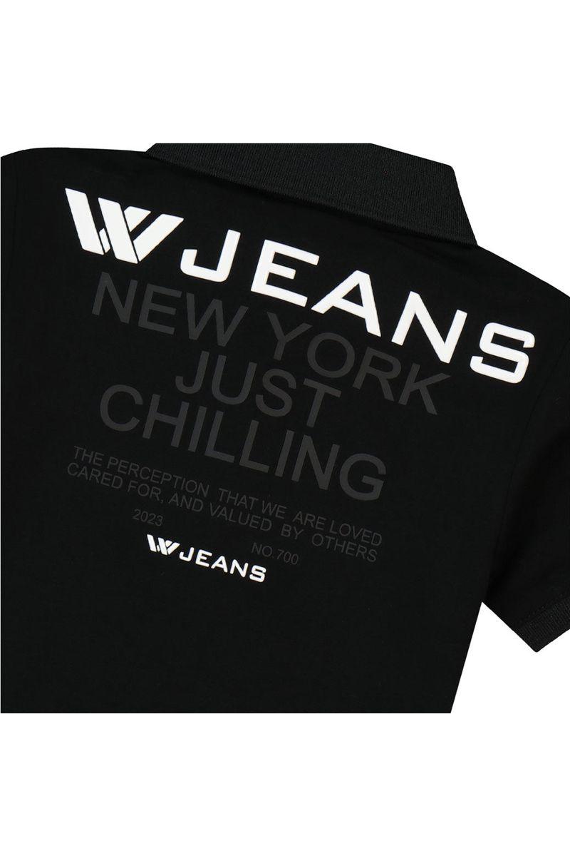 חולצת צווארון W JEANS דובי יושב לילדים