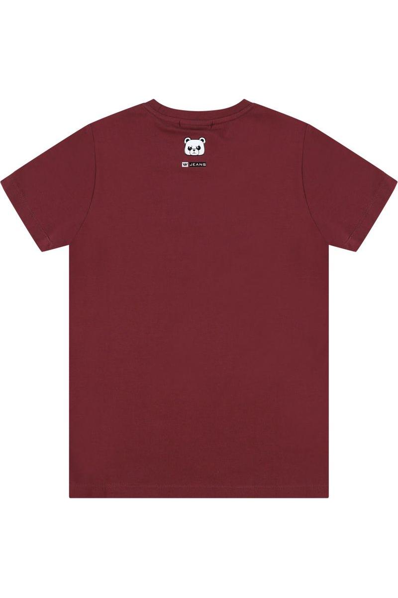 חולצת טי שרט W JEANS דובי משוכפל לילדים