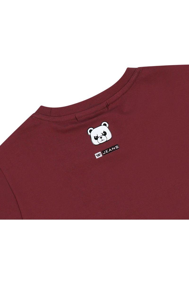 חולצת טי שרט W JEANS דובי משוכפל לילדים