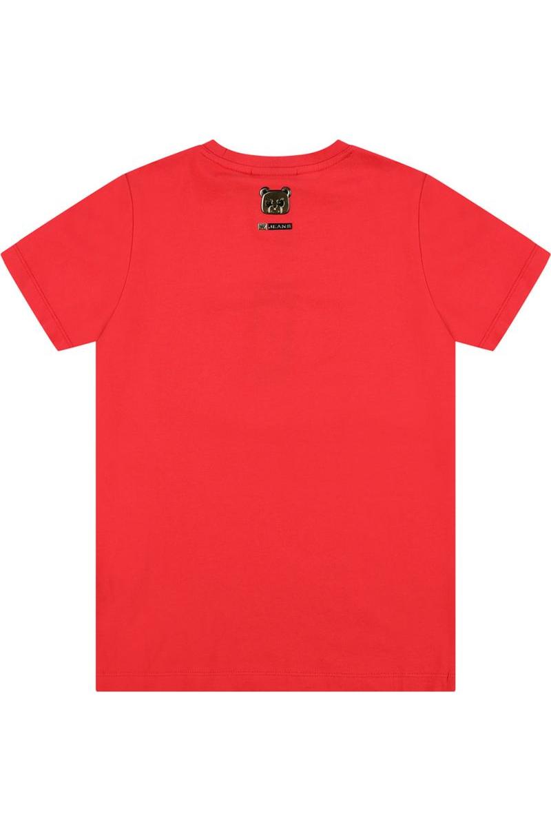 חולצת טי שרט W JEANS אימוג'י דובי לילדים