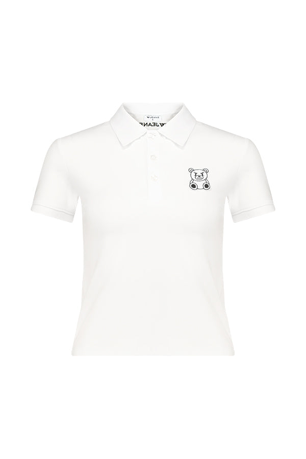 חולצת פולו שרוול קצר TICO White / L