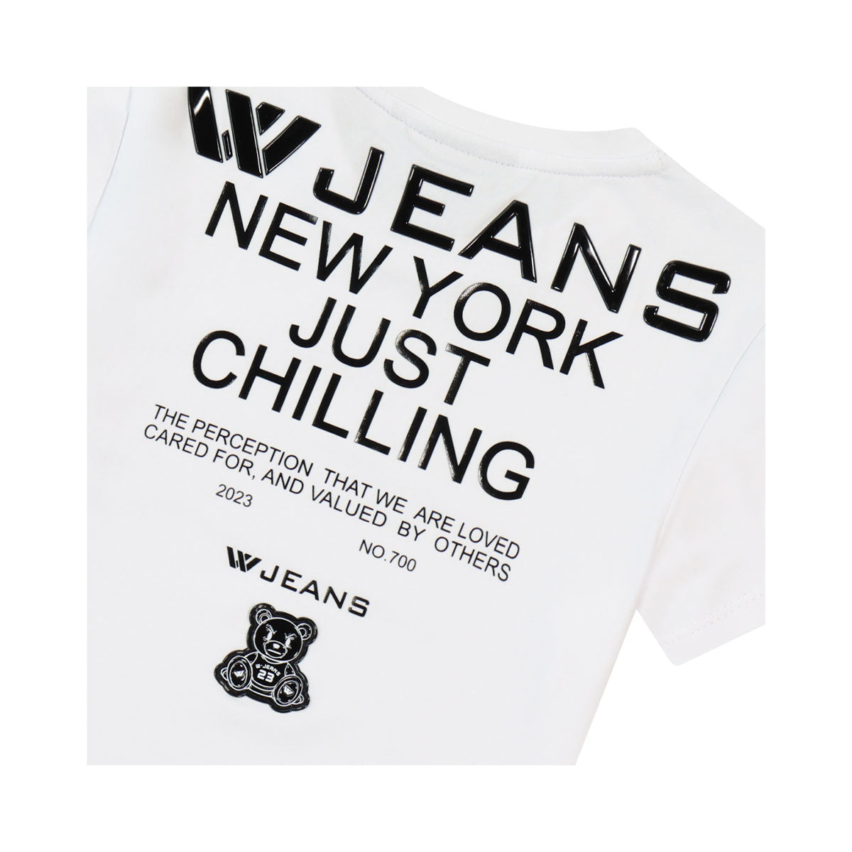 חולצת טי שרט W JEANS NEW YORK JUST CHILLING לילדים