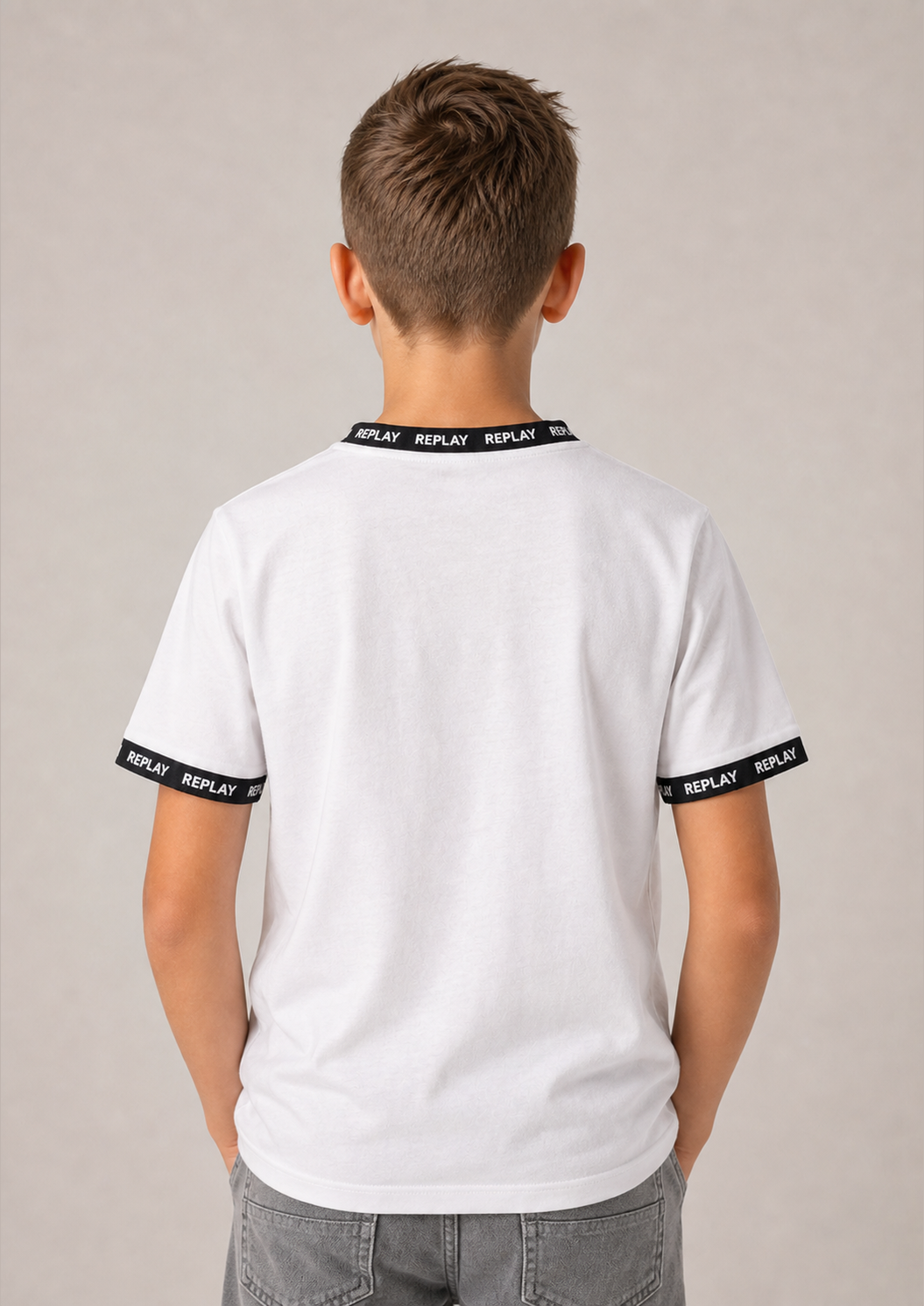 Replay boys tee back