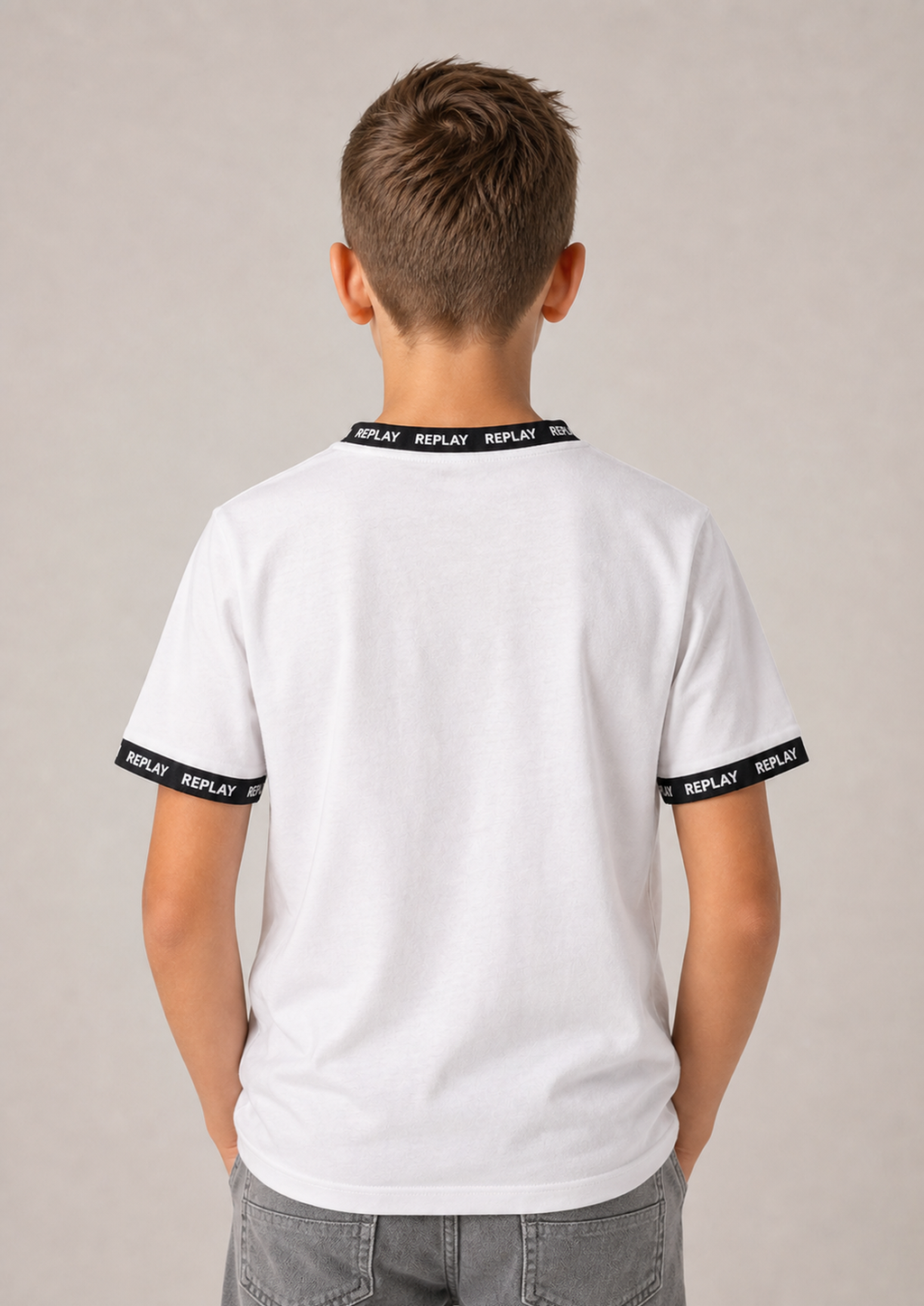Replay boys tee back