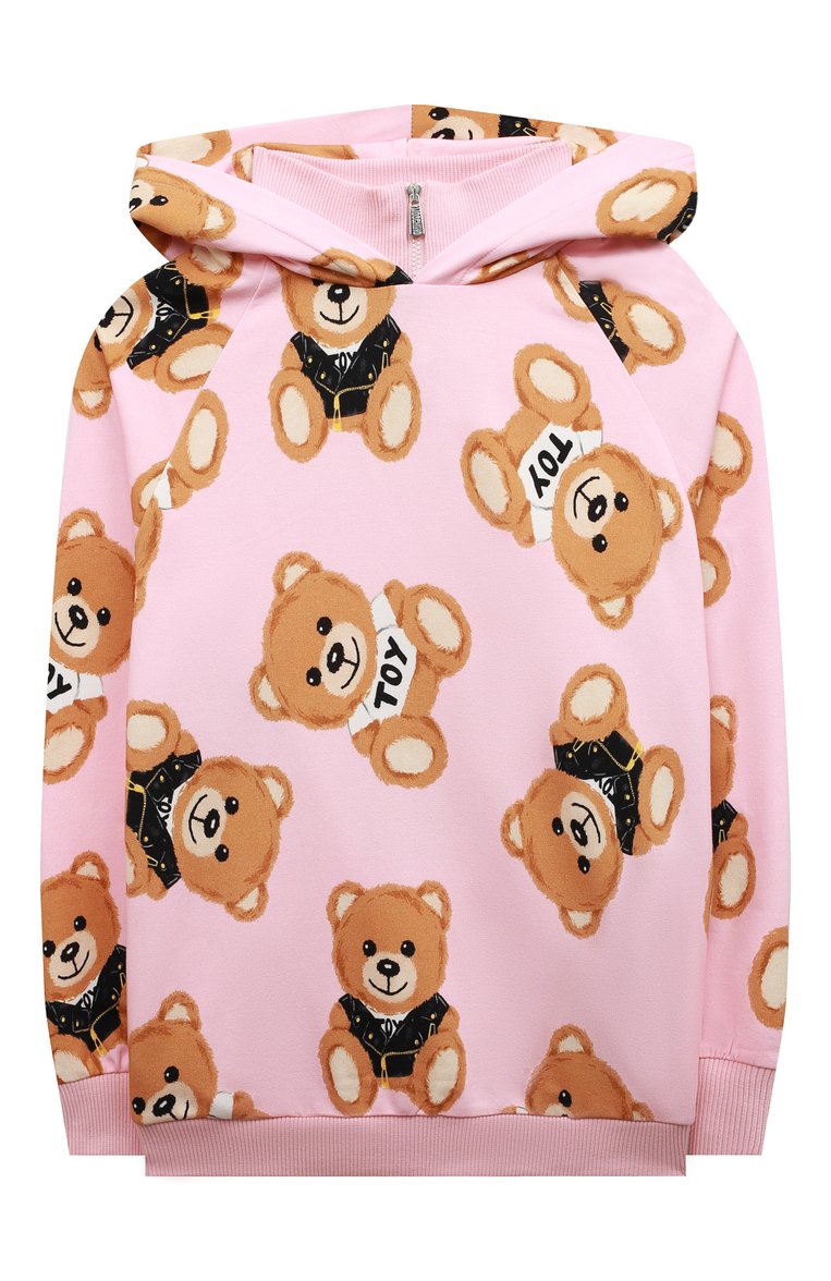 קפוצ'ון MOSCHINO ורוד לילדות